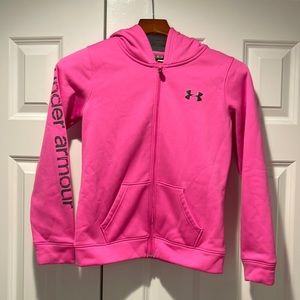 Youth Under Armour Medium long sleeve zip up sweatshirt hoodie